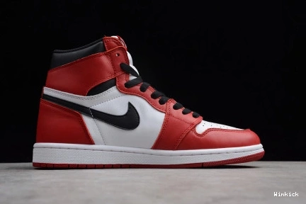 RETRO JORDAN RED AIR CHICAGO 1 OG HIGH 555088-101 1209